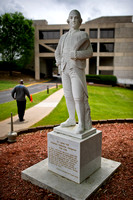 Lyman Hall Stature Dedication